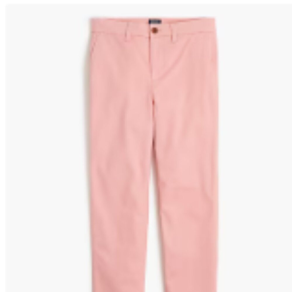 J.Crew Factory High-rise Girlfriend Chino in Sweet Rose